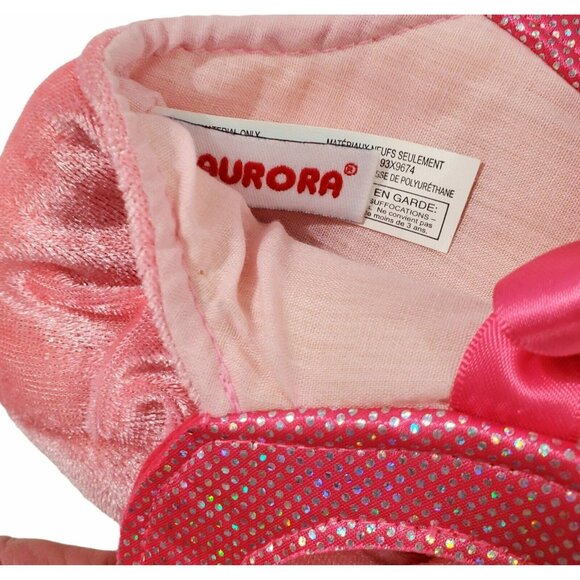Aurora Girls Fancy Pet Purse Plush Pink Lace Kids Dress Up Handbag Toy - Picture 4 of 7